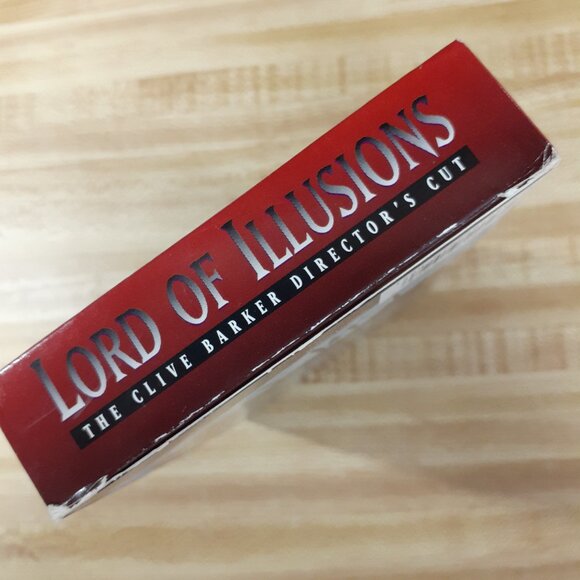 Lord of Illusions 1995 Unrated Directors Cut VHS Clive Barker Horror Bakula VTG - Picture 4 of 7